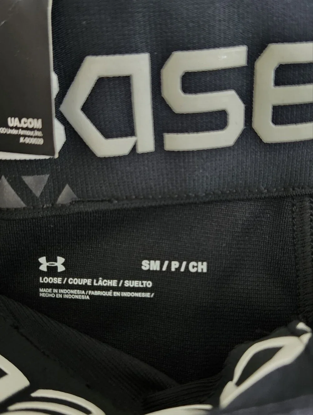 Under Armor Vanish Pro Tapered Loose Fit Baseball Pants Mens Small Black NEW